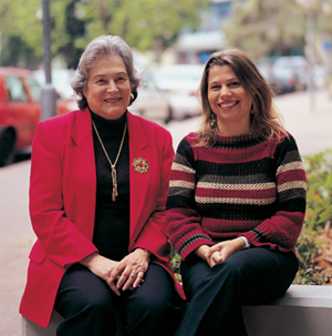 Prof. Ruth Arnon and Dr. Tamar Ben-Yedidia. multi-year vaccine